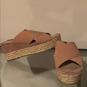 Like New Steven by Steve Madden Strapless Wedges